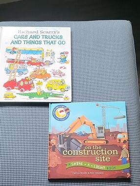 Two Hardcover Children's Construction Books